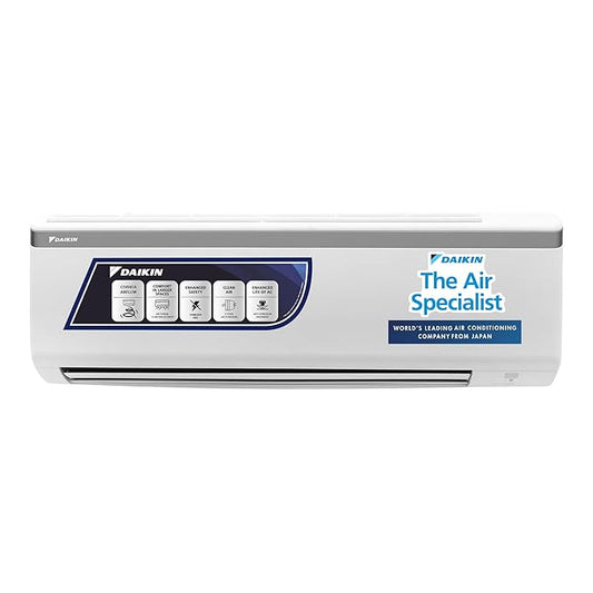 Daikin 5 Star, Fixed Speed Split AC (White)